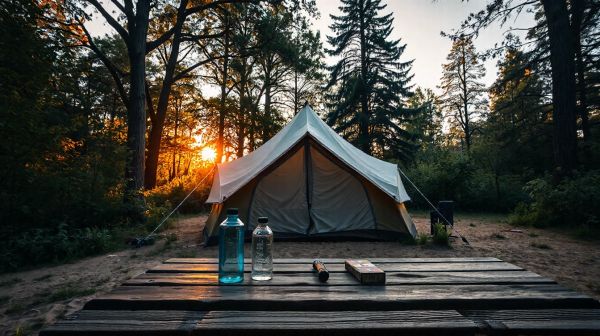 Guide des essentiels pour un camping à petit prix