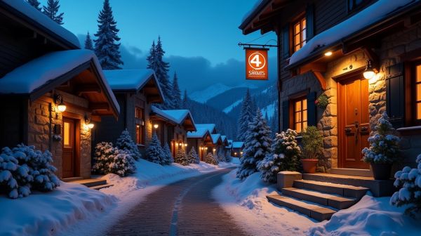 Plutôt que luxe, optez pour l'authenticité des stations de ski 4 étoiles